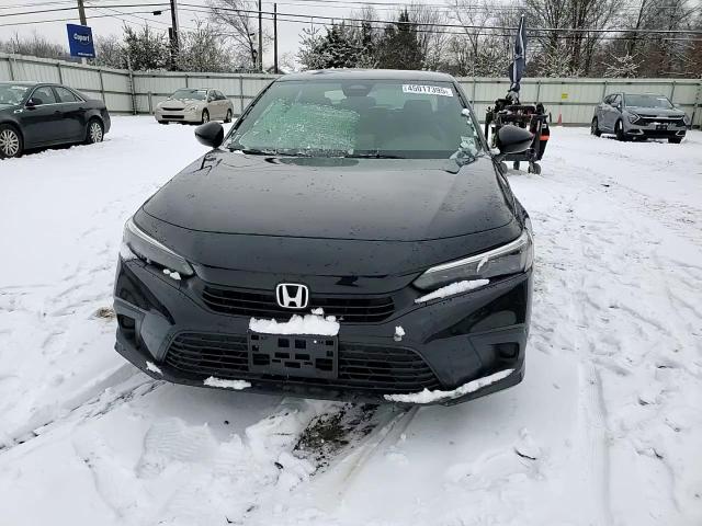 2022 Honda Civic VIN 2HGFE2F57NH554795 Copart auction photo, side damage thumbnail 11