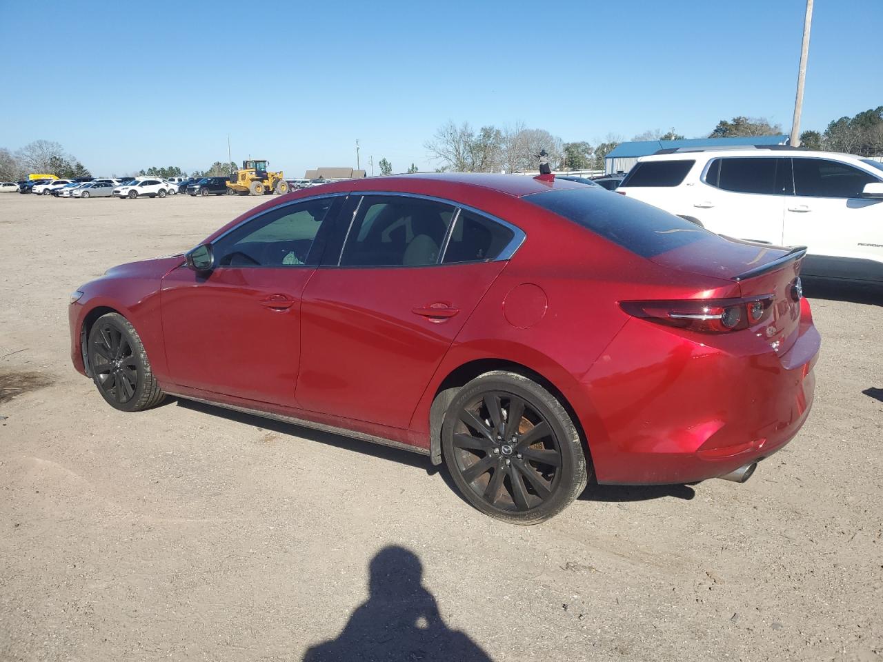 2021 Mazda 3 VIN JM1BPBEYXM1309814 Copart auction photo, front end damage thumbnail 2