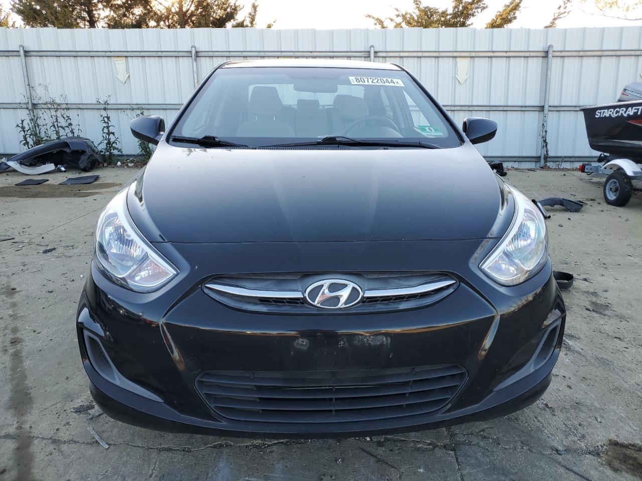 2016 Hyundai Accent VIN KMHCT4AE2GU026748 Copart auction photo, rear end / minor dent/scratches damage thumbnail 5