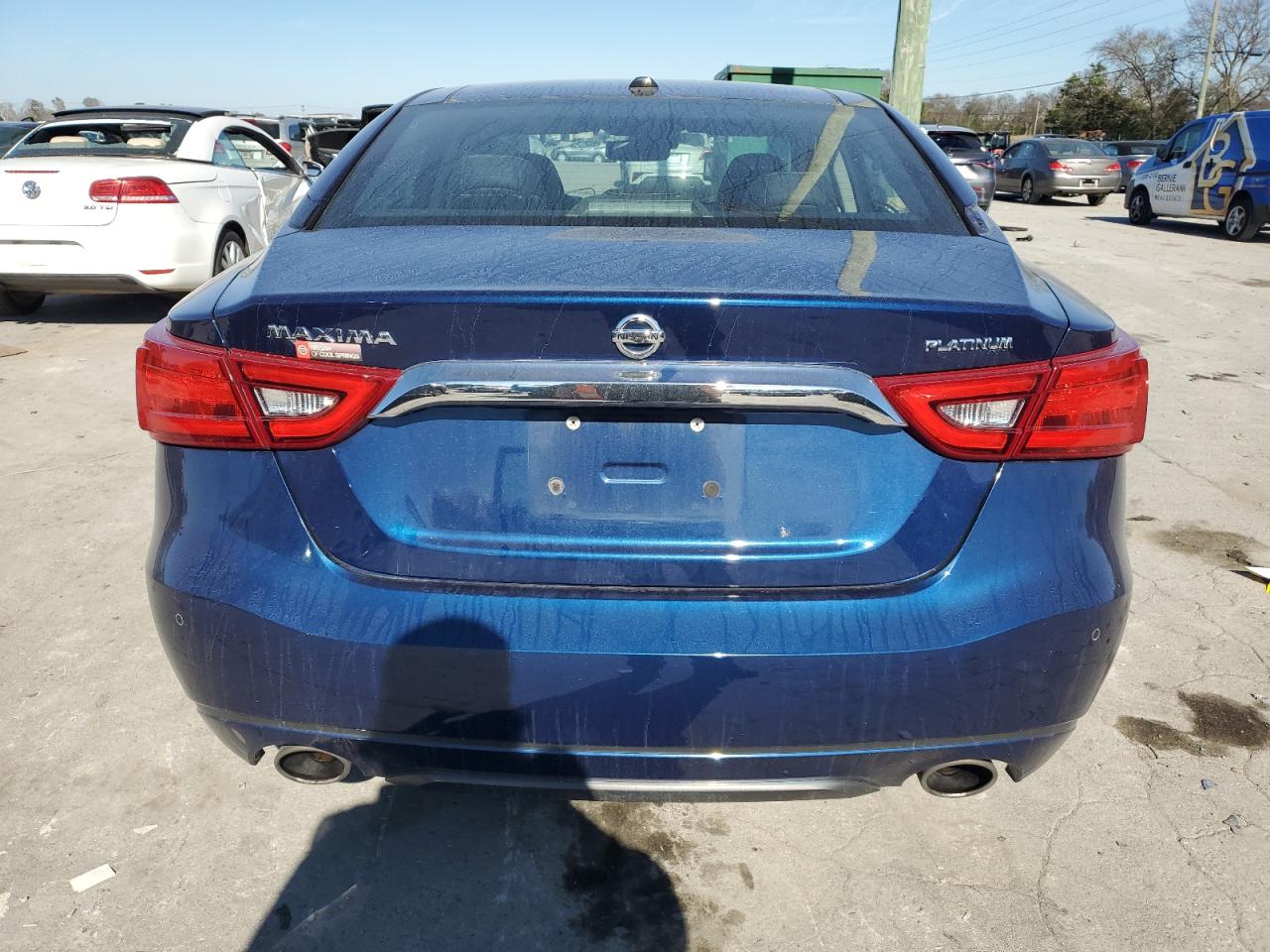 2017 Nissan Maxima VIN 1N4AA6AP0HC454152 Copart auction photo, all over damage thumbnail 6
