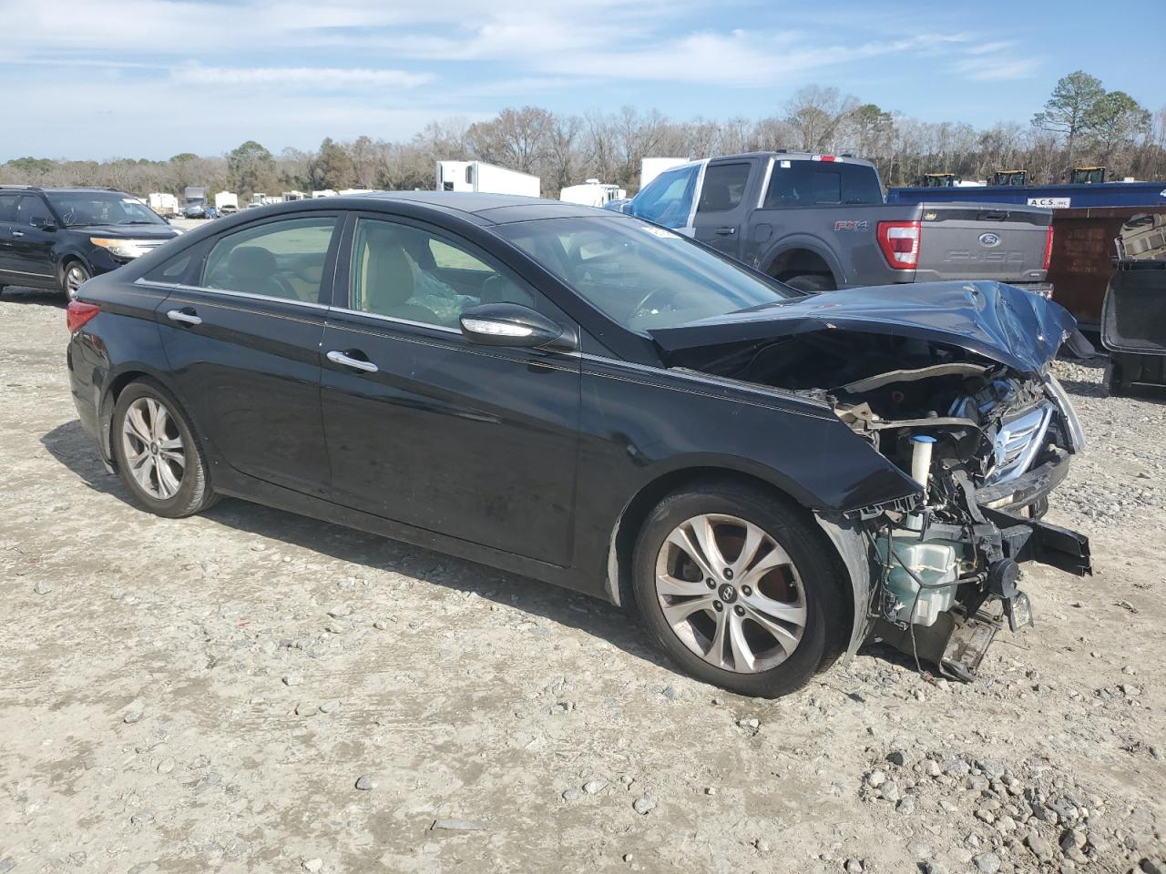 2012 Hyundai Sonata VIN 5NPEC4AC7CH446571 Copart auction photo, front end damage thumbnail 4