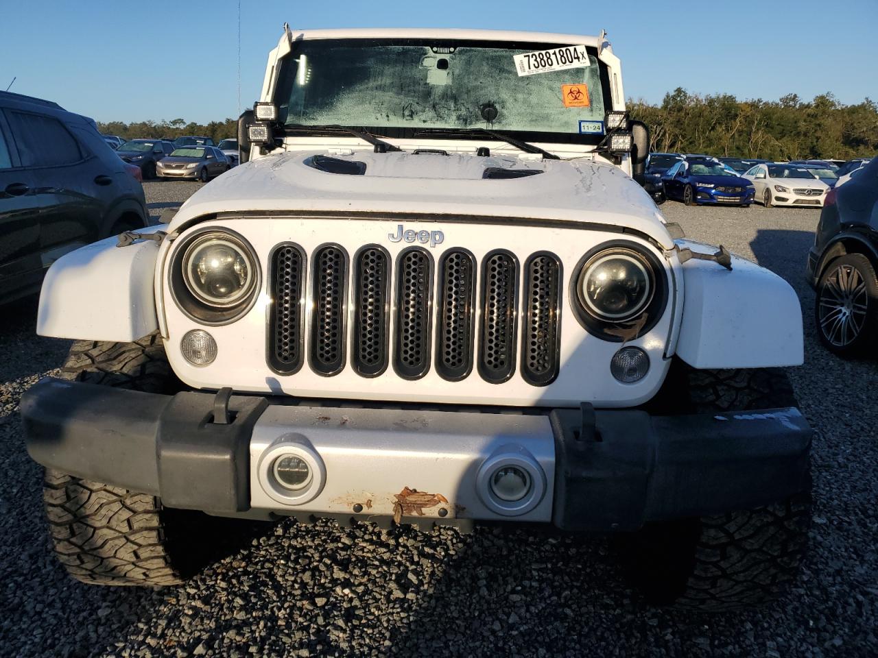 2015 Jeep Wrangler VIN 1C4HJWEG7FL508546 Copart auction photo, water/flood / minor dent/scratches damage thumbnail 5