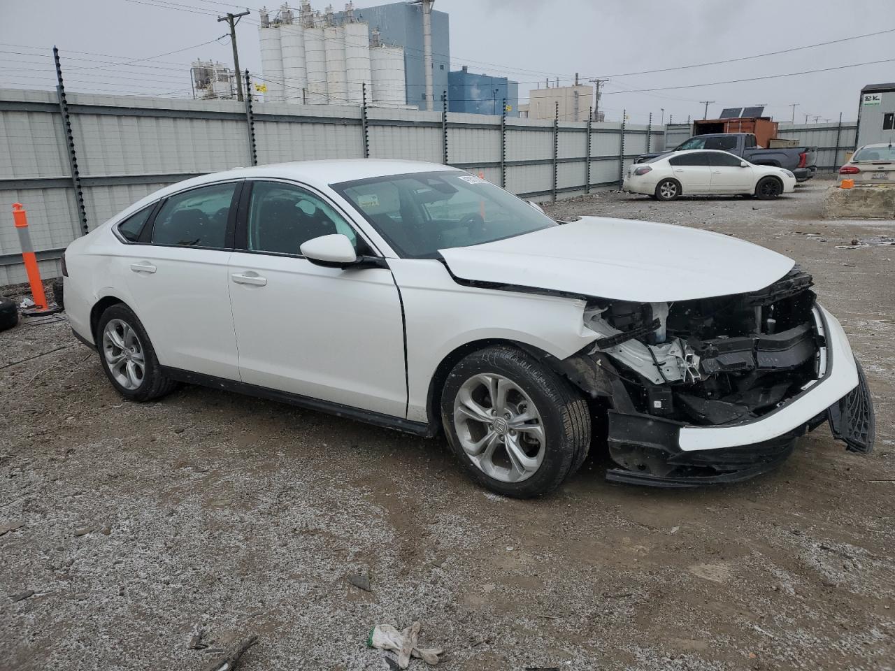 2023 Honda Accord VIN 1HGCY1F23PA046724 Copart auction photo, front end damage thumbnail 4