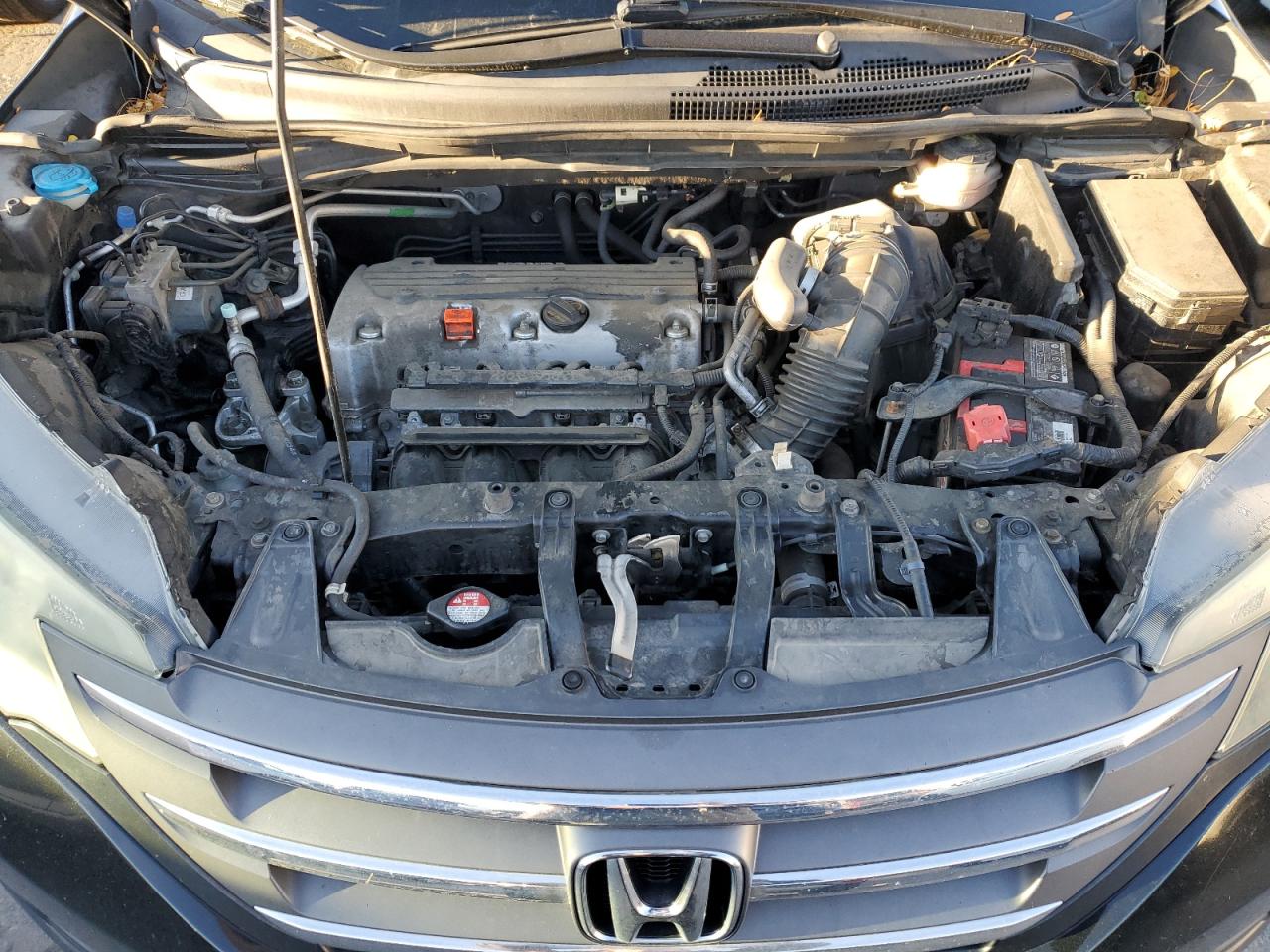 2013 Honda CR-V VIN 2HKRM4H77DH626447 Copart auction photo, rear end / hail damage thumbnail 13