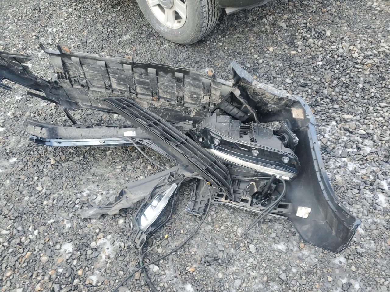 2021 Volvo XC90 VIN YV4102PK4M1714699 Copart auction photo, front end / side damage thumbnail 13