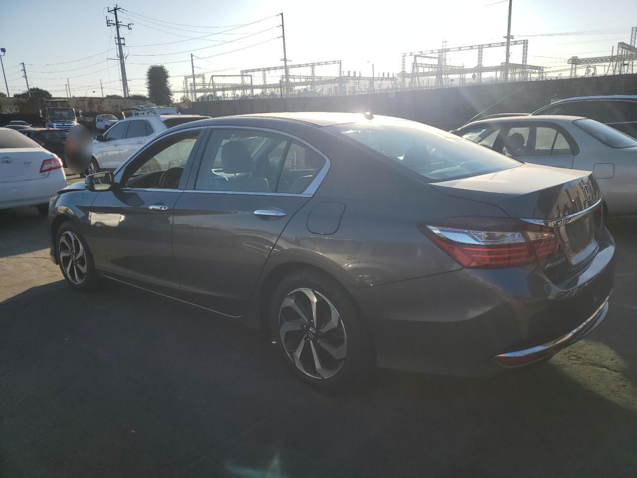 2016 Honda Accord VIN 1HGCR2F91GA109707 Copart auction photo, all over damage thumbnail 2
