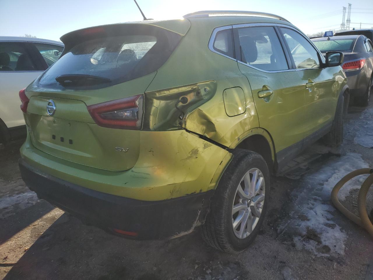 2020 Nissan Rogue VIN JN1BJ1CV8LW263229 Copart auction photo, rear end damage thumbnail 3