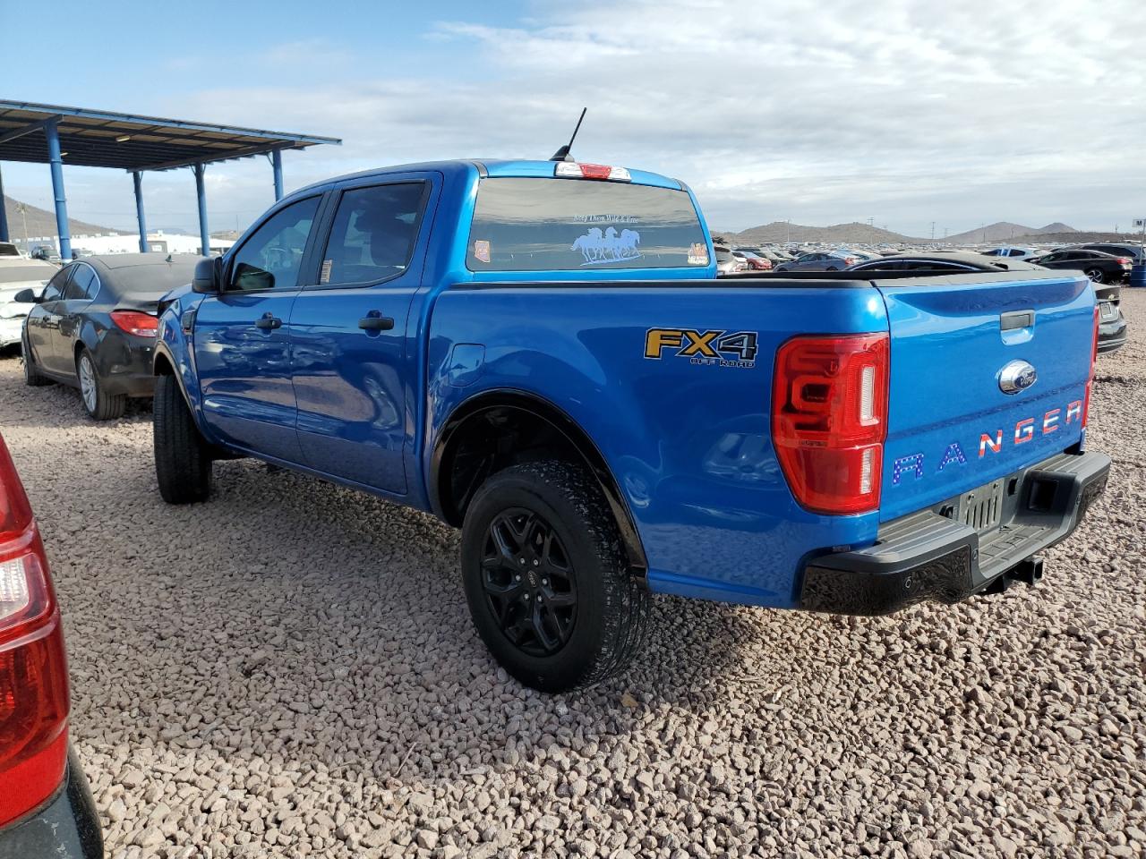 2022 Ford Ranger VIN 1FTER4FH3NLD30348 Copart auction photo, front end damage thumbnail 2