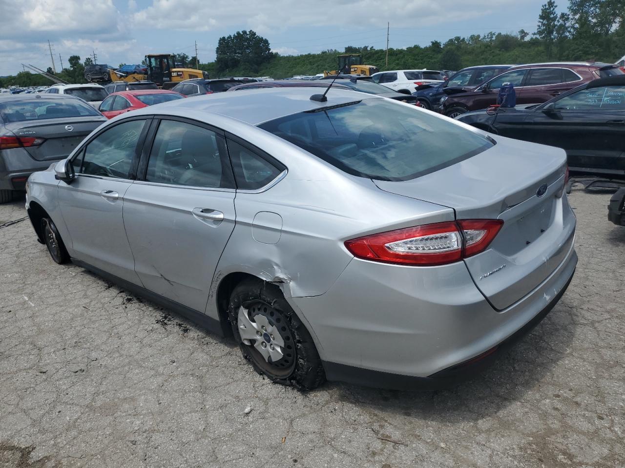 2014 Ford Fusion VIN 1FA6P0G78E5356639 Copart auction photo, all over / undercarriage damage thumbnail 2