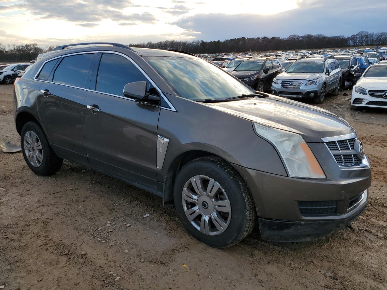 2015 Cadillac SRX VIN 3GYFNAE33FS602181 Copart auction photo, front end damage thumbnail 4