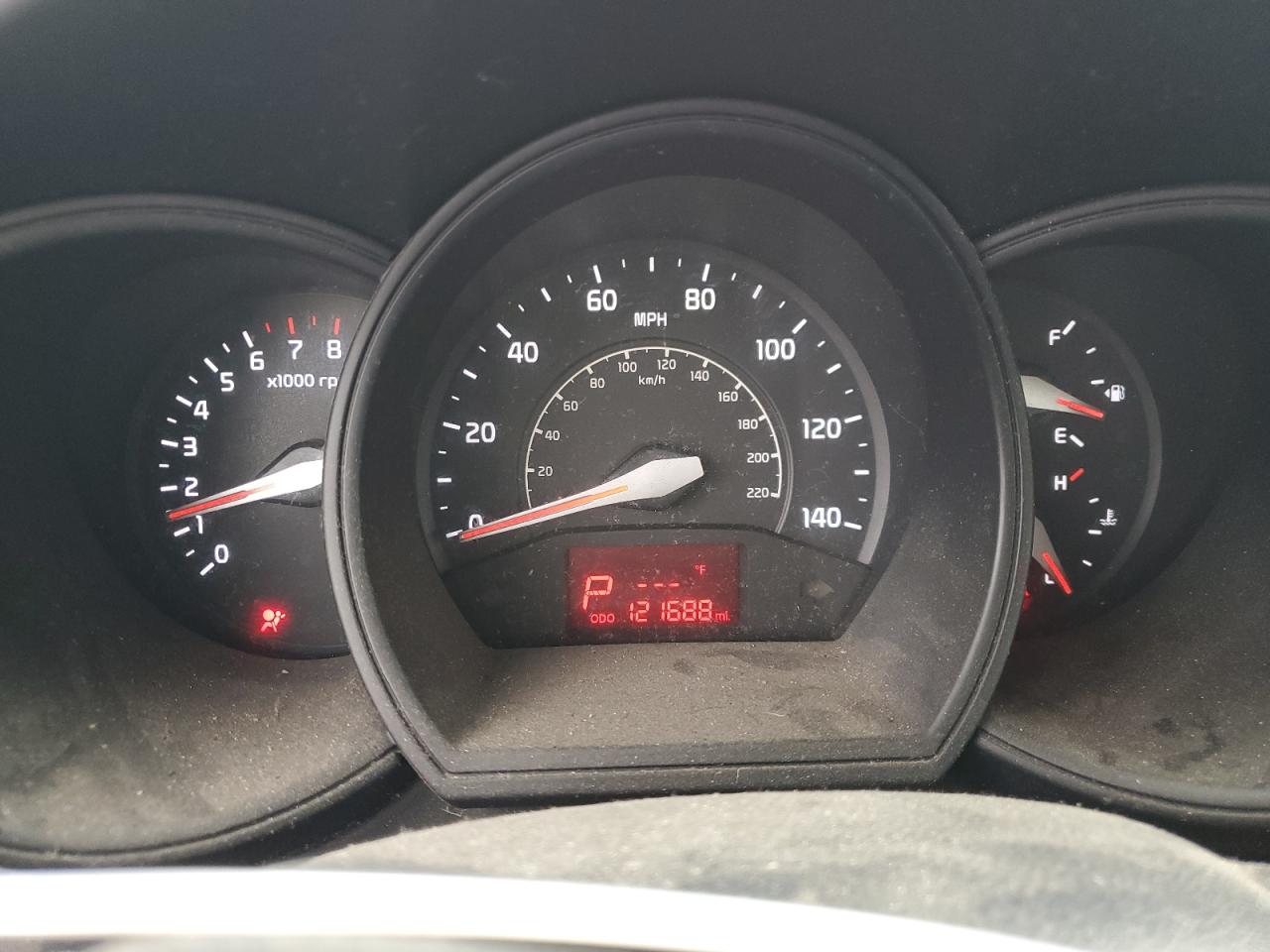 2015 KIA Rio VIN KNADM4A3XF6504483 Copart auction photo, front end / rear end damage thumbnail 9