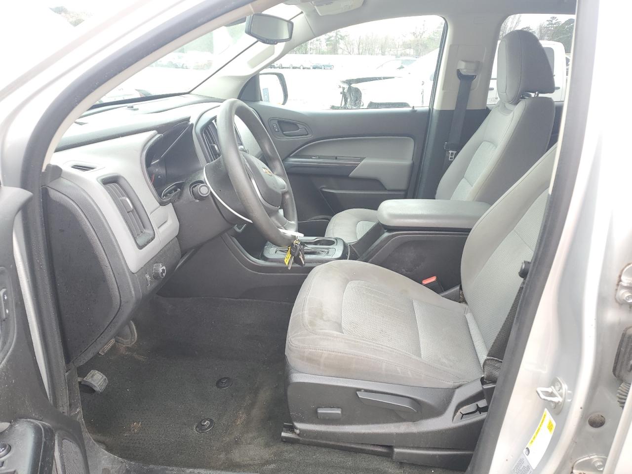 2016 Chevrolet Colorado VIN 1GCGSBE37G1295478 Copart auction photo, front end / top/roof damage thumbnail 7