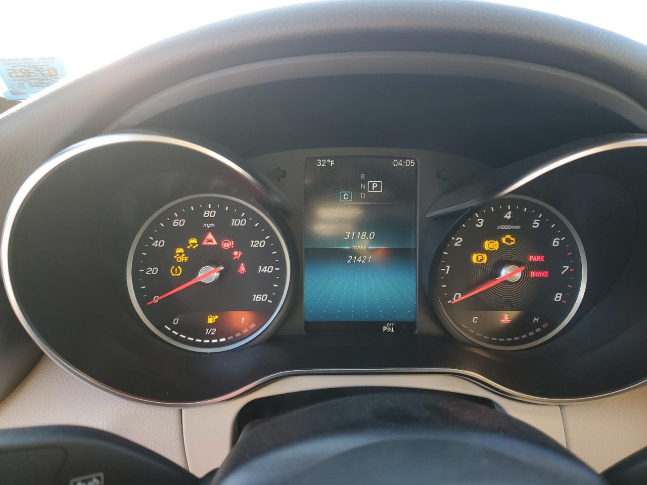 2020 Mercedes-Benz C-klasse VIN W1KWK8EB9LF983961 Copart auction photo, front end / minor dent/scratches damage thumbnail 9