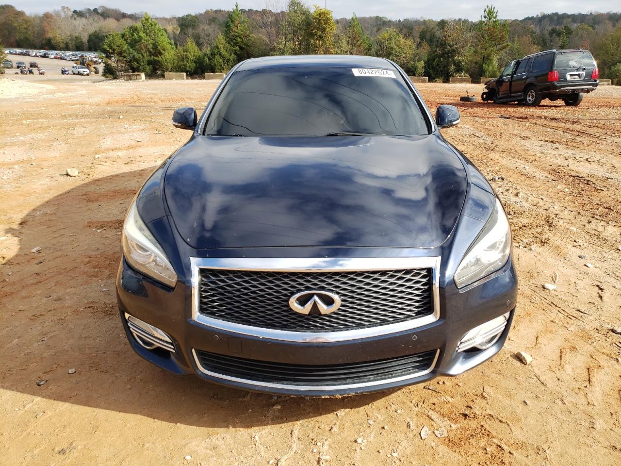 2015 Infiniti Q70 VIN JN1BY1PP8FM600103 Copart auction photo, rear end / side damage thumbnail 5