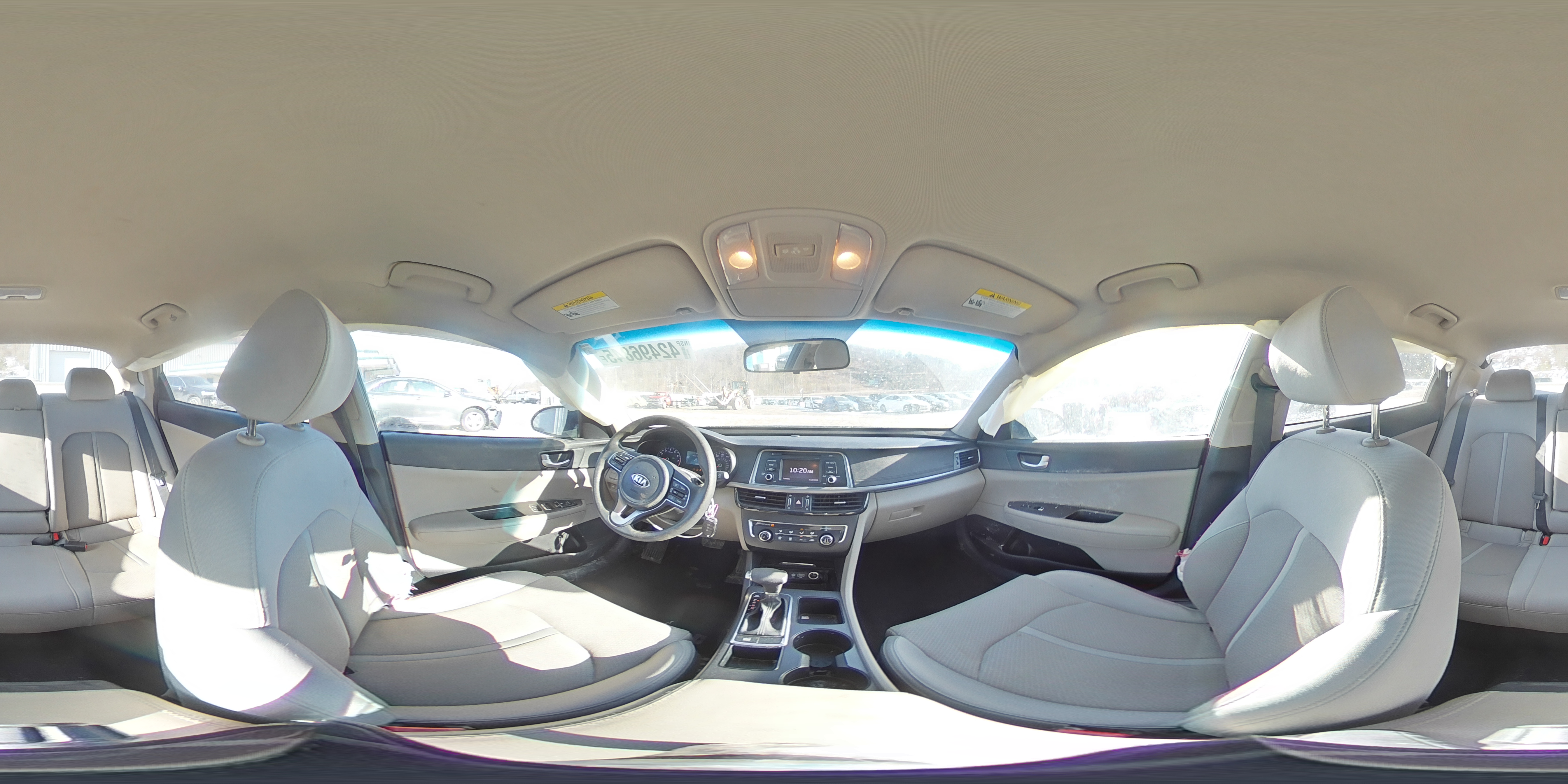 2017 KIA Optima VIN 5XXGT4L38HG152315 Copart auction photo, all over damage thumbnail 12