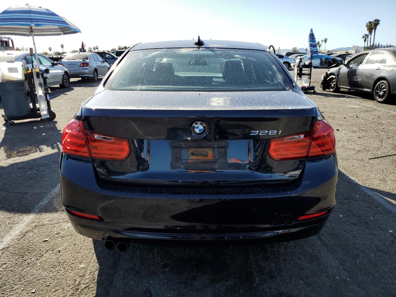 2015 BMW 3er VIN WBA3C1C52FK121737 Copart auction photo, front end / minor dent/scratches damage thumbnail 6
