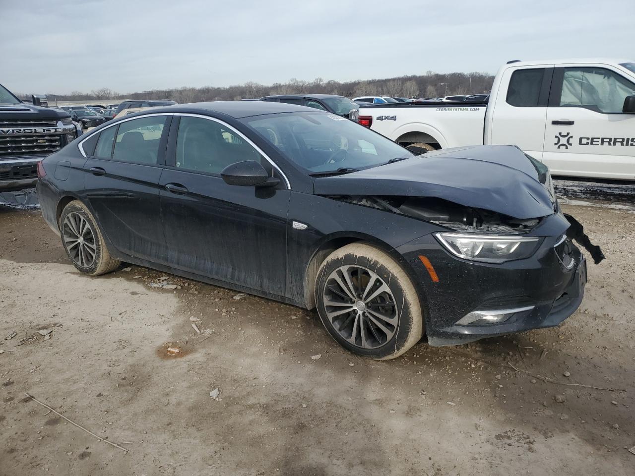 2019 Buick Regal VIN W04GN6SX5K1016909 Copart auction photo, front end damage thumbnail 4