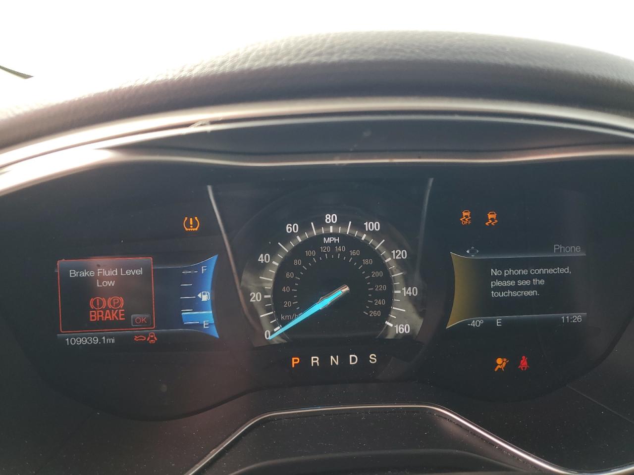 2016 Ford Fusion VIN 1FA6P0H72G5123700 Copart auction photo, all over damage thumbnail 9