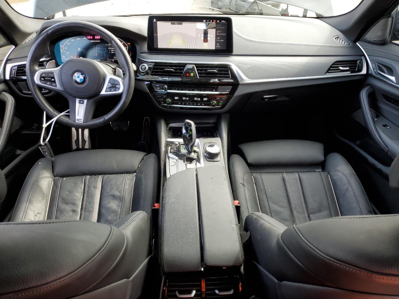 2023 BMW M5 VIN WBA13BK0XPCM98878 Copart auction photo, rear end / front end damage thumbnail 8