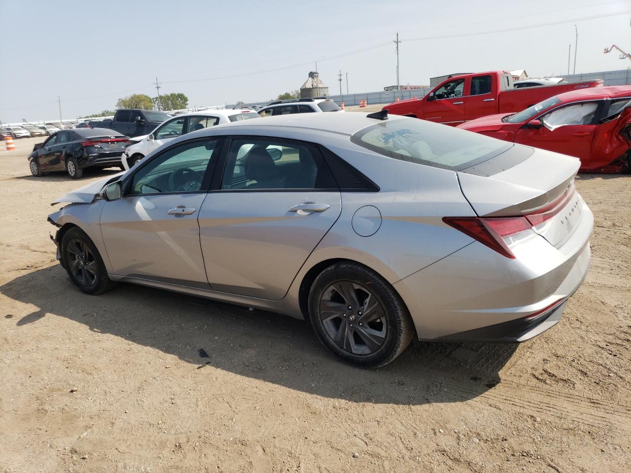 2021 Hyundai Elantra VIN 5NPLM4AG6MH009766 Copart auction photo, front end damage thumbnail 2