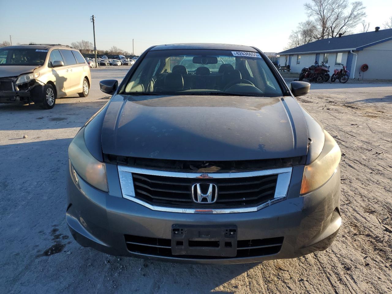2008 Honda Accord VIN 1HGCP26868A031858 Copart auction photo, front end damage thumbnail 5