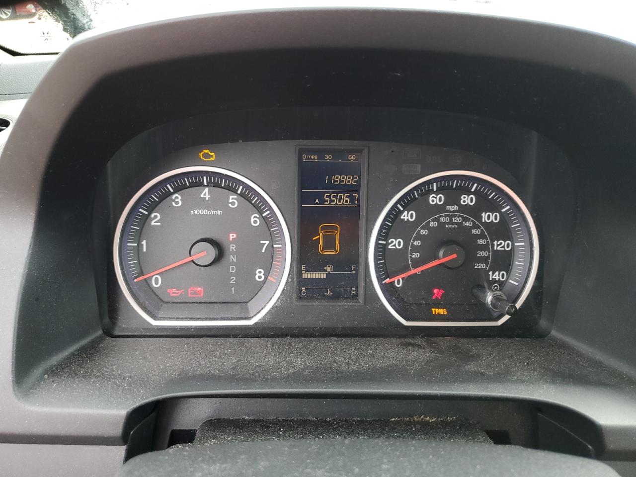 2010 Honda CR-V VIN 3CZRE3H32AG702059 Copart auction photo, water/flood damage thumbnail 9