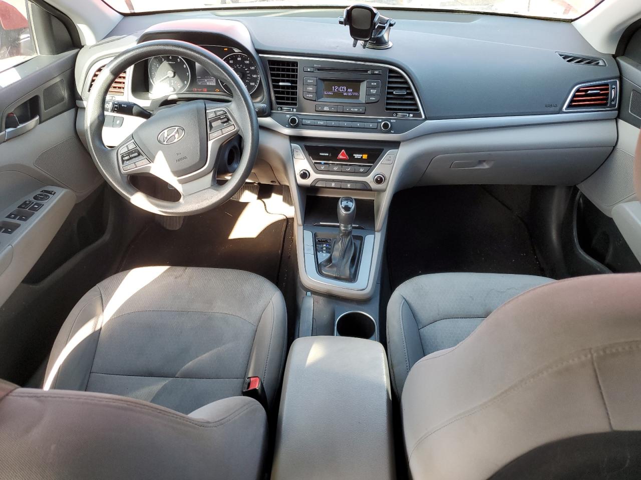 2018 Hyundai Elantra VIN 5NPD74LF8JH287175 Copart auction photo, front end damage thumbnail 8