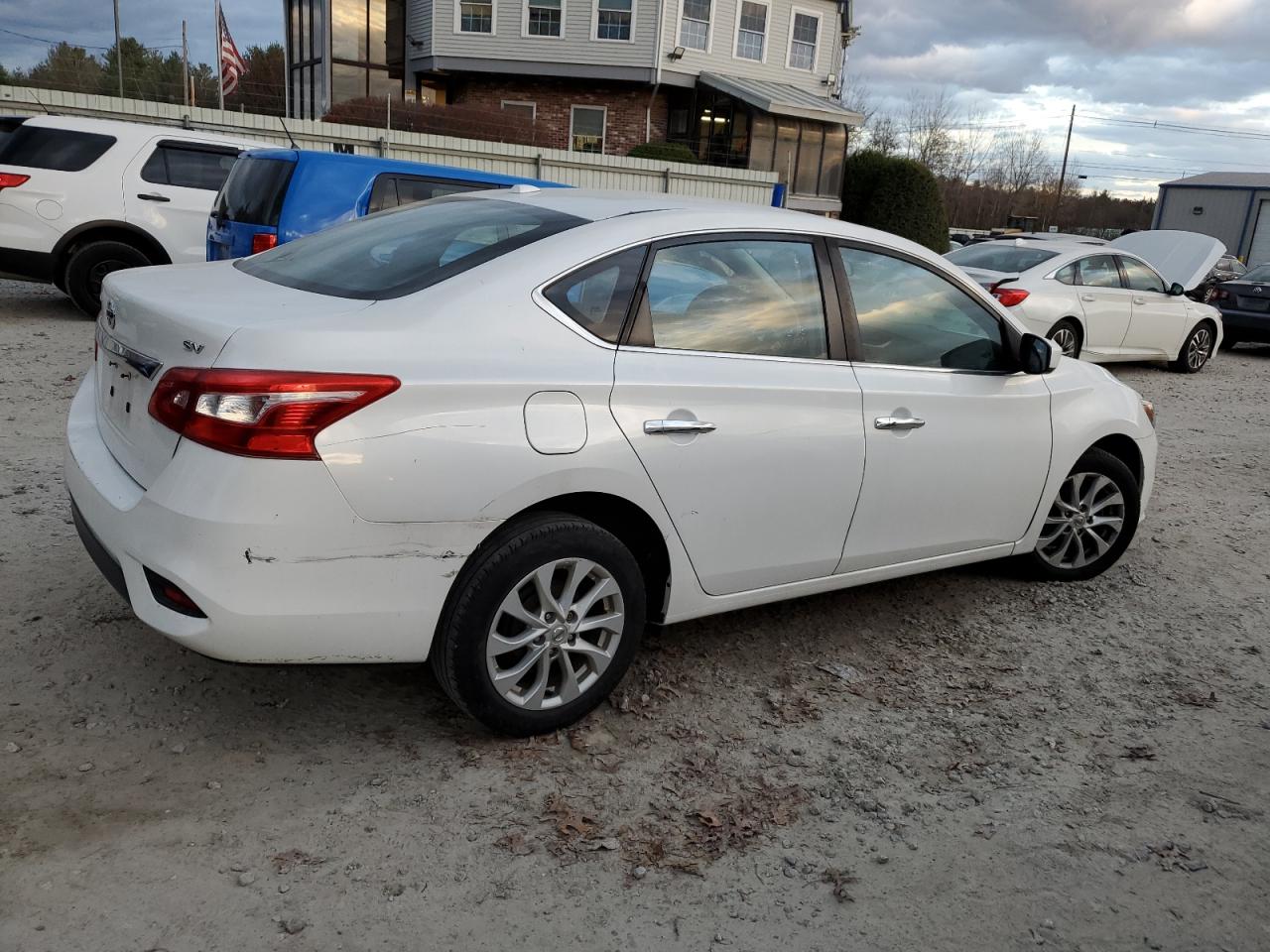 2018 Nissan Sentra VIN 3N1AB7AP8JY235551 Copart auction photo, mechanical damage thumbnail 3