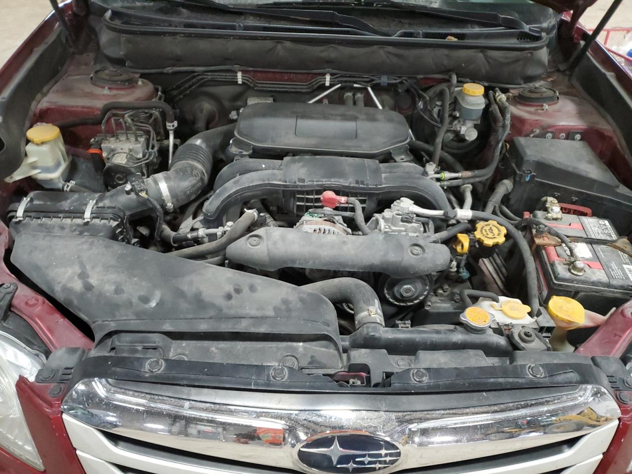 2012 Subaru Outback VIN 4S4BRCKC7C3266833 Copart auction photo, undercarriage / front end damage thumbnail 12