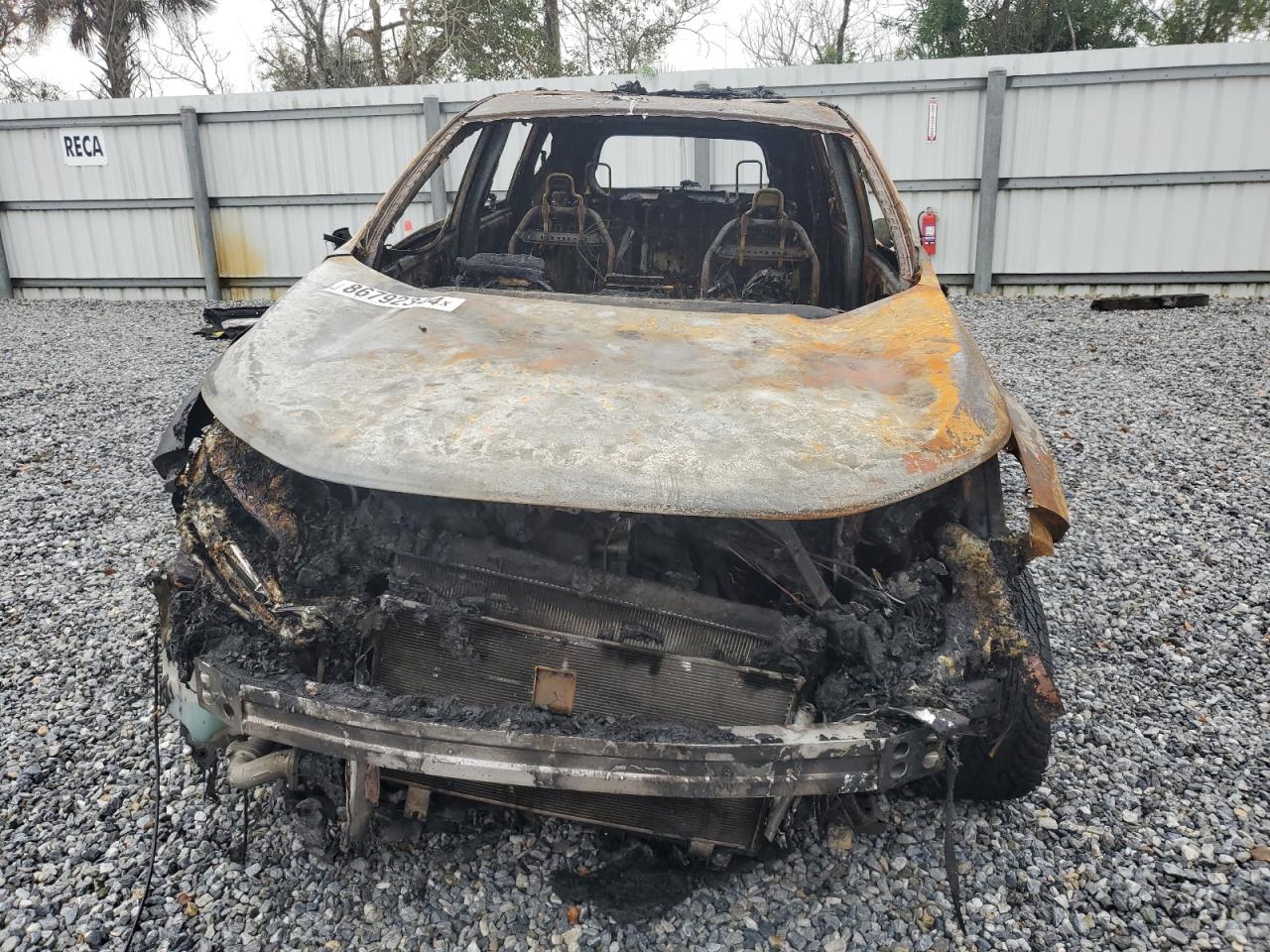 2018 Honda CR-V VIN 7FARW1H50JE055275 Copart auction photo, burn damage thumbnail 5