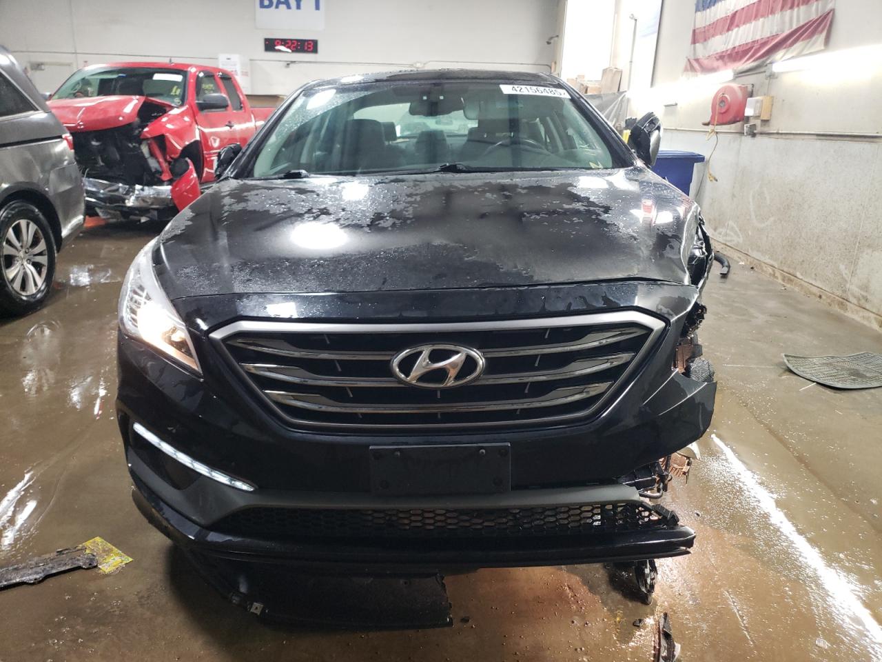 2017 Hyundai Sonata VIN 5NPE34AF8HH446578 Copart auction photo, all over damage thumbnail 5
