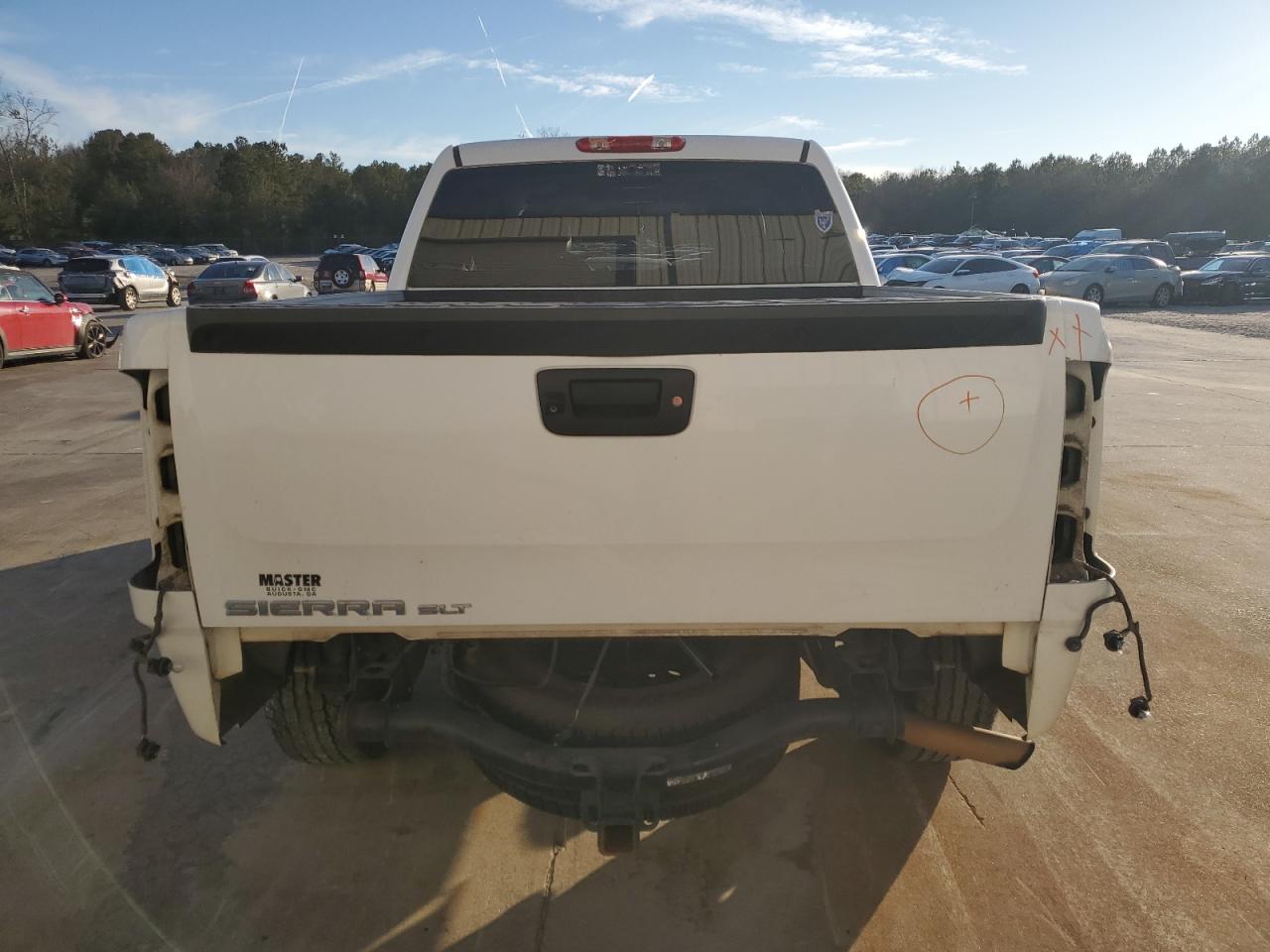 2012 GMC Sierra VIN 3GTP2WE7XCG240738 Copart auction photo, all over damage thumbnail 6