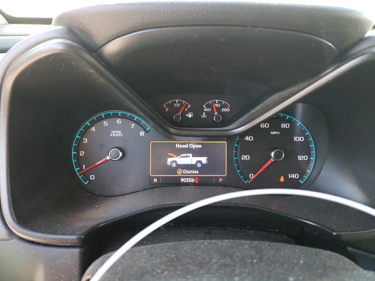 2020 Chevrolet Colorado VIN 1GCGTDEN3L1240269 Copart auction photo, front end damage thumbnail 9