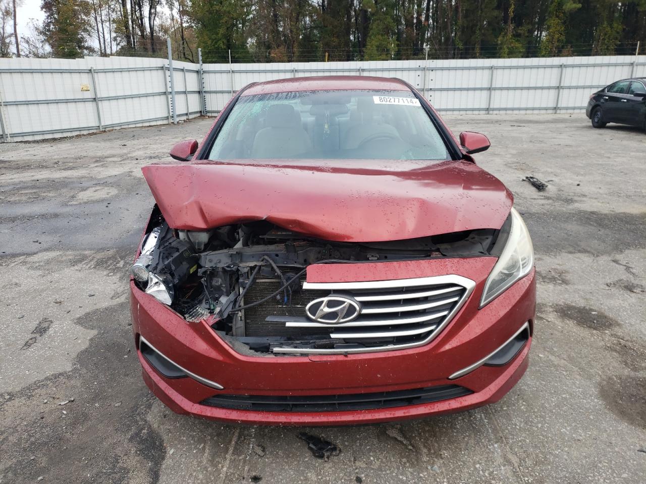 2016 Hyundai Sonata VIN 5NPE24AF3GH331890 Copart auction photo, front end damage thumbnail 5