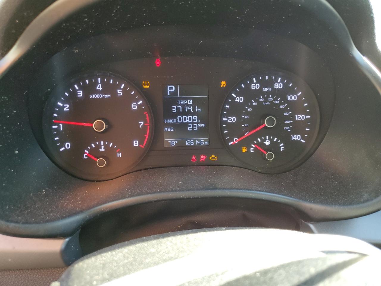 2018 KIA Rio VIN 3KPA24AB3JE062443 Copart auction photo, all over / undercarriage damage thumbnail 9