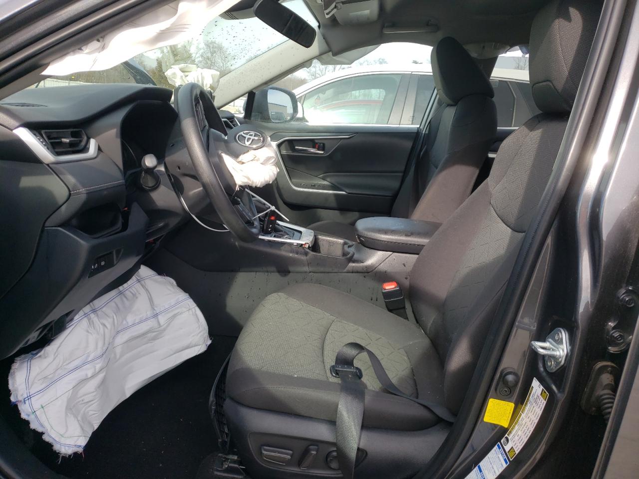 2022 Toyota RAV 4 VIN 2T3P1RFV7NC305552 Copart auction photo, front end / side damage thumbnail 7