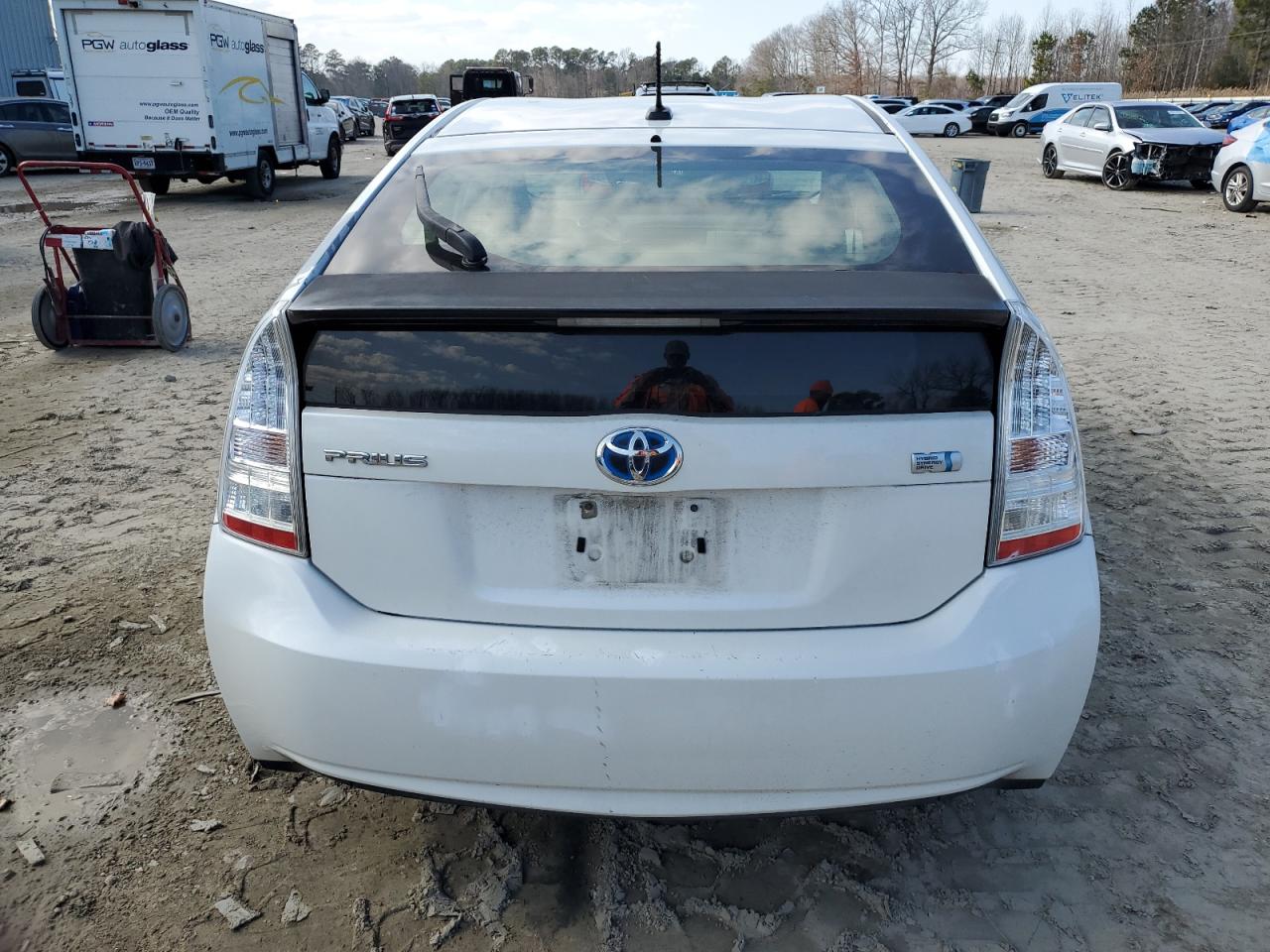 2010 Toyota Prius VIN JTDKN3DU7A0127550 Copart auction photo, mechanical damage thumbnail 6