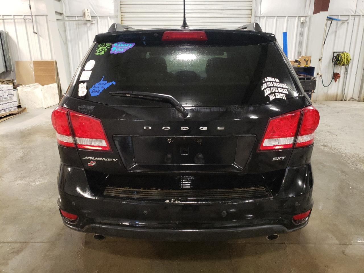 2018 Dodge Journey VIN 3C4PDDBGXJT219895 Copart auction photo, front end / side damage thumbnail 6