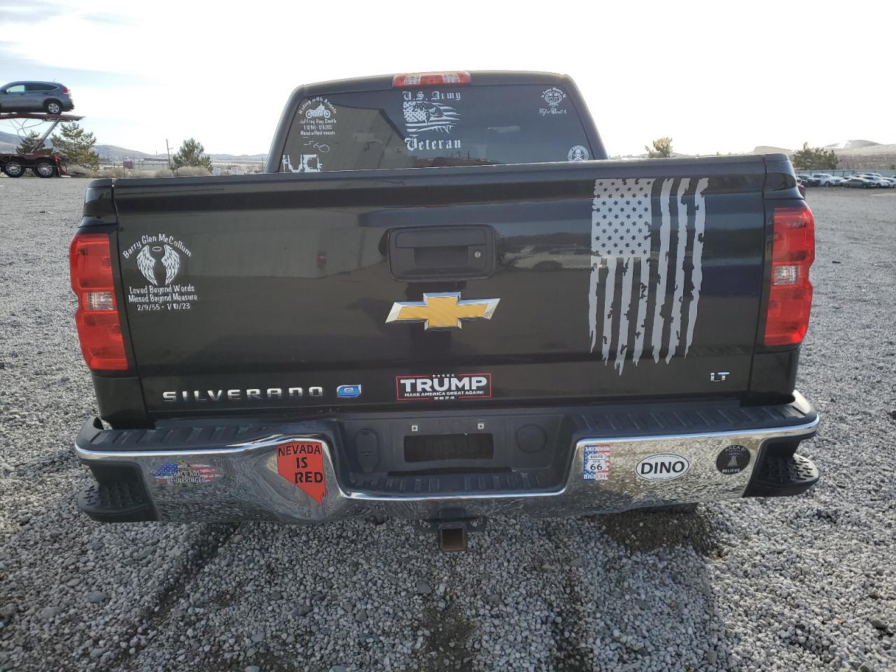2018 Chevrolet Silverado VIN 3GCUKRER9JG422014 Copart auction photo, front end damage thumbnail 6