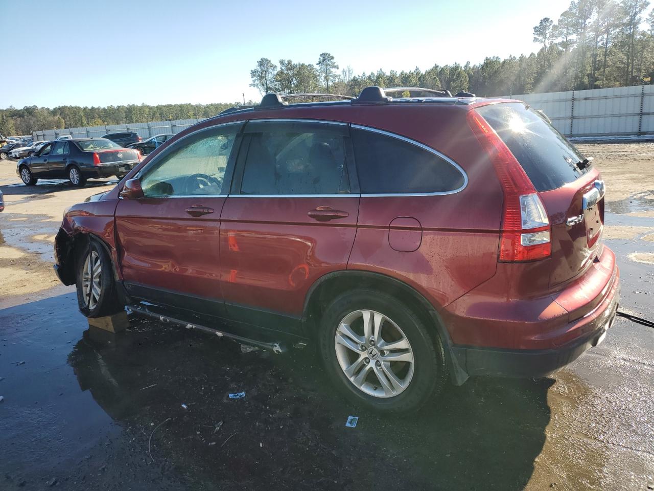 2010 Honda CR-V VIN 5J6RE4H79AL014510 Copart auction photo, all over damage thumbnail 2