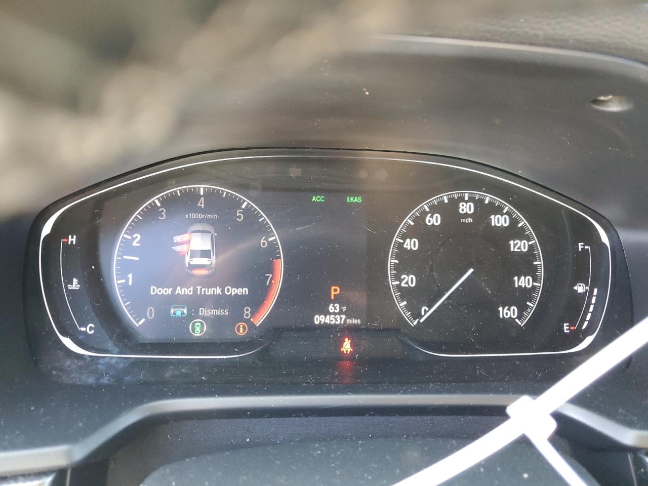 2018 Honda Accord VIN 1HGCV1F39JA223768 Copart auction photo, front end damage thumbnail 9