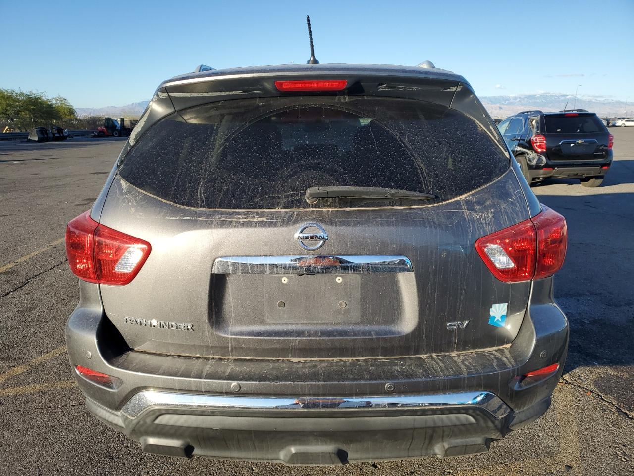 2017 Nissan Pathfinder VIN 5N1DR2MN7HC654900 Copart auction photo, side damage thumbnail 6