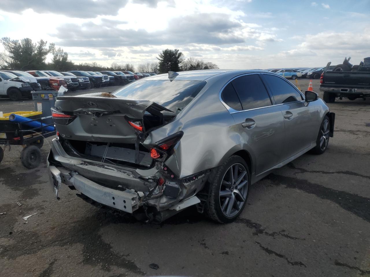 2018 Lexus GS VIN JTHCZ1BL5JA009304 Copart auction photo, rear end / front end damage thumbnail 3