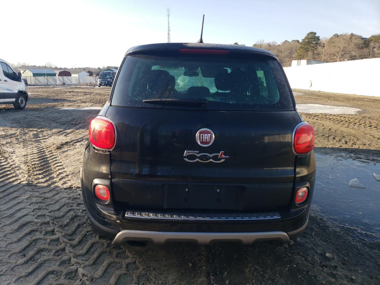 2014 Fiat 500 VIN ZFBCFADH0EZ007862 Copart auction photo, rear end damage thumbnail 6