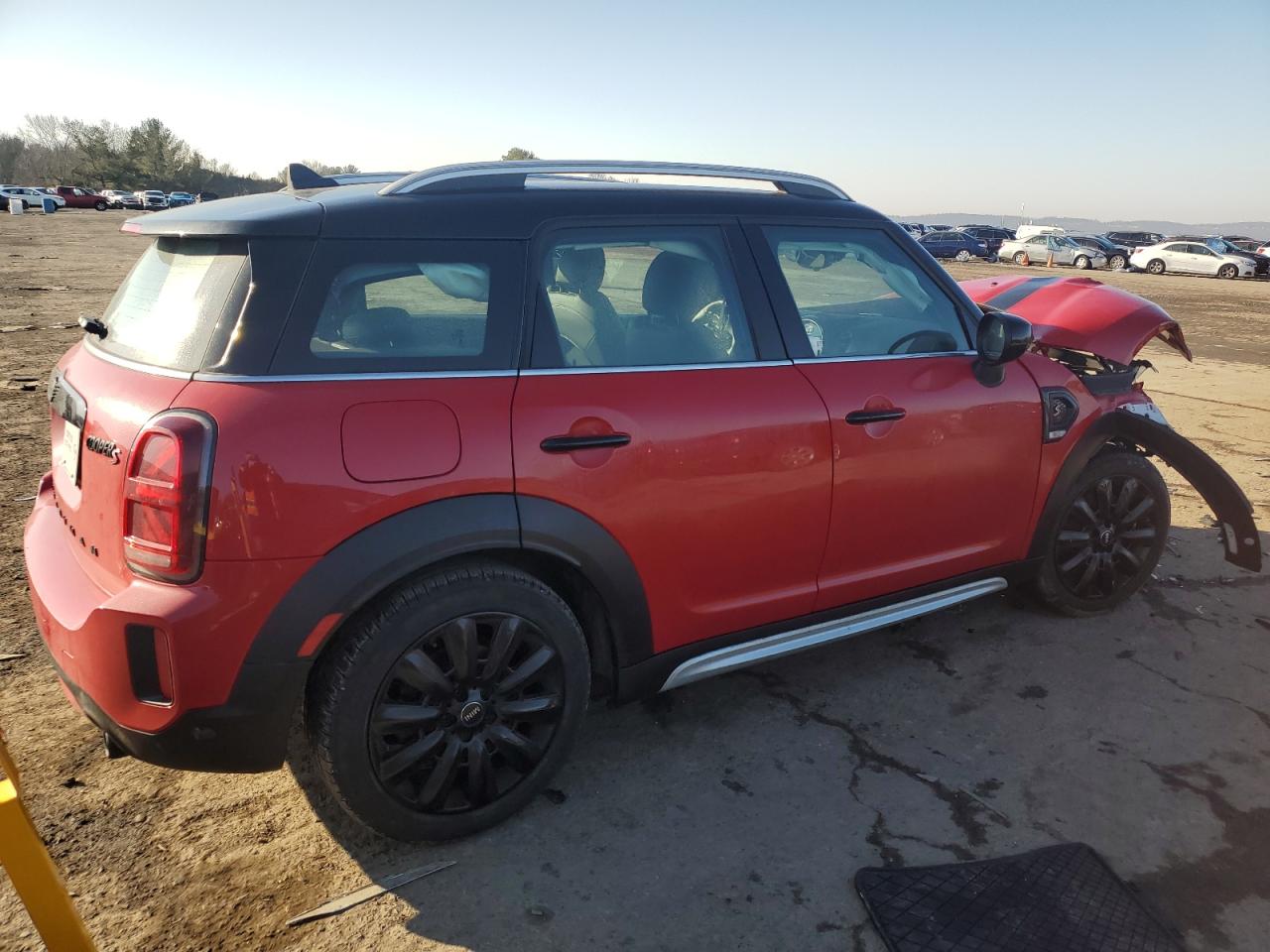 2022 MINI Cooper VIN WMZ53BR00N3N79458 Copart auction photo, front end damage thumbnail 3