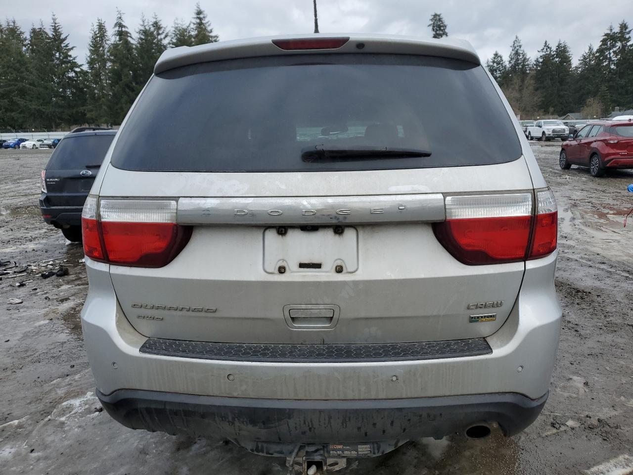 2012 Dodge Durango VIN 1C4RDJDG5CC126799 Copart auction photo, front end damage thumbnail 6