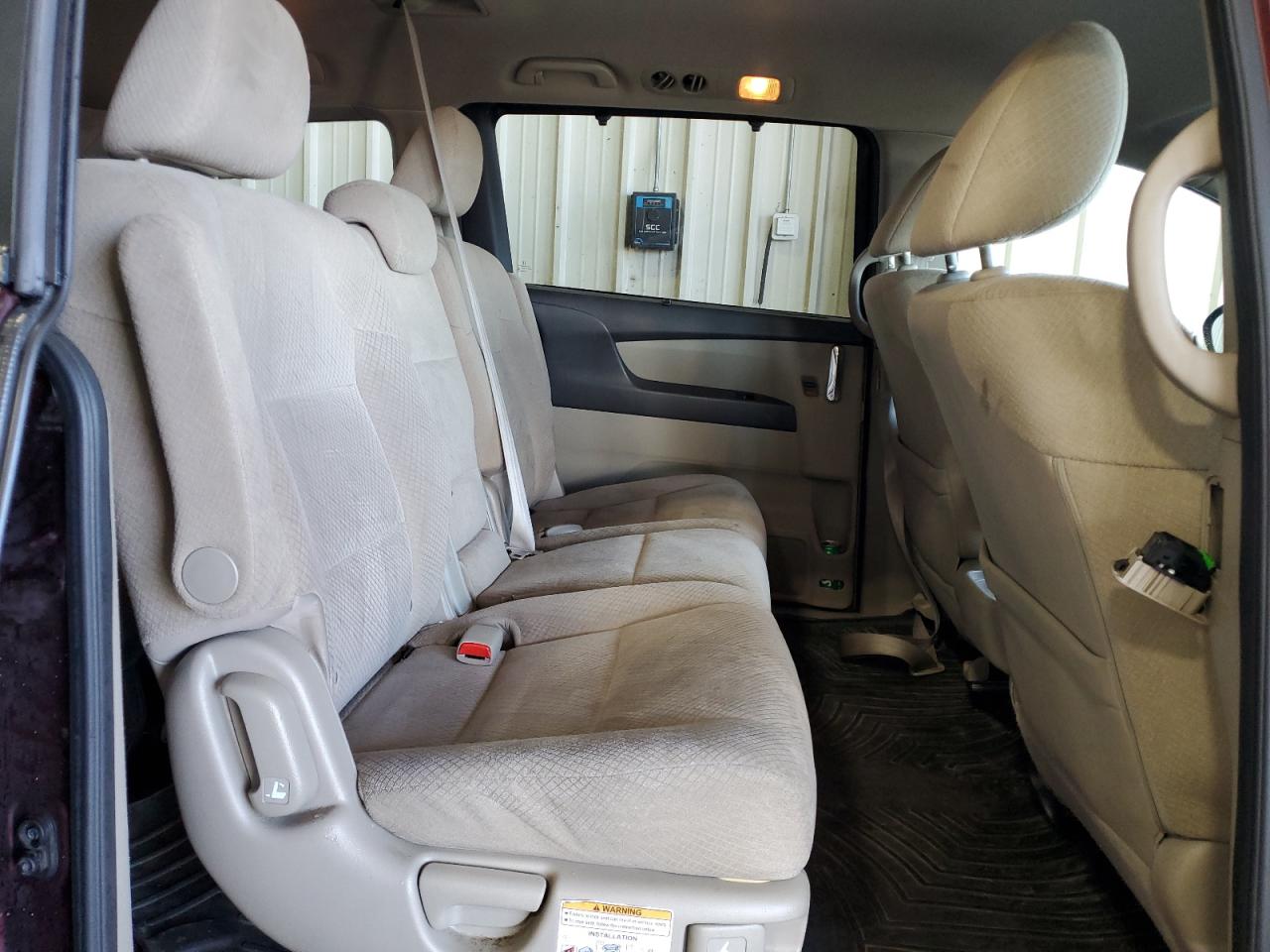2017 Honda Odyssey VIN 5FNRL5H48HB009481 Copart auction photo, side / front end damage thumbnail 11