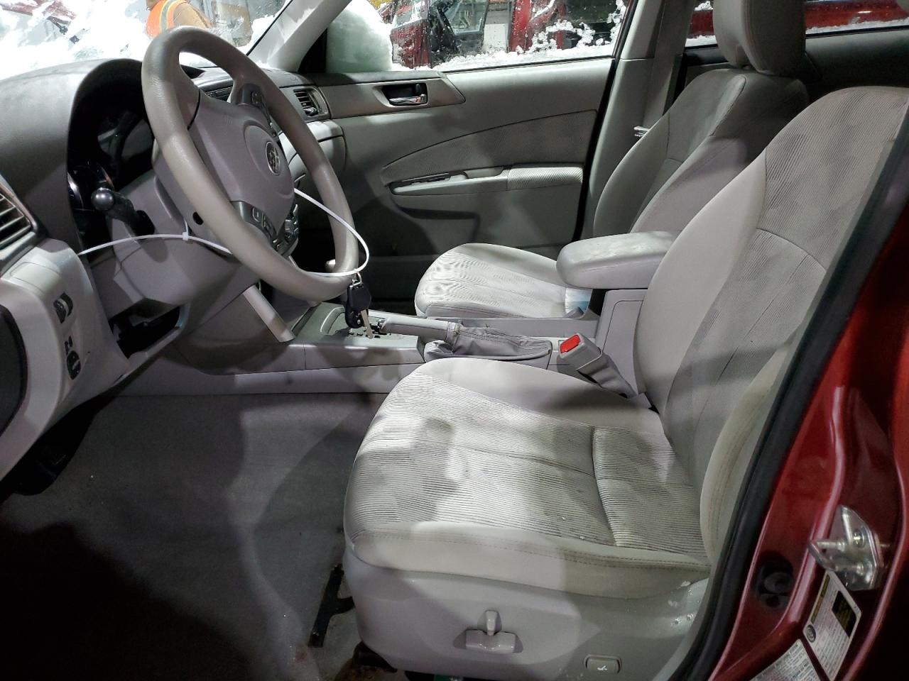 2010 Subaru Forester VIN JF2SH6CC8AH790839 Copart auction photo, front end damage thumbnail 7