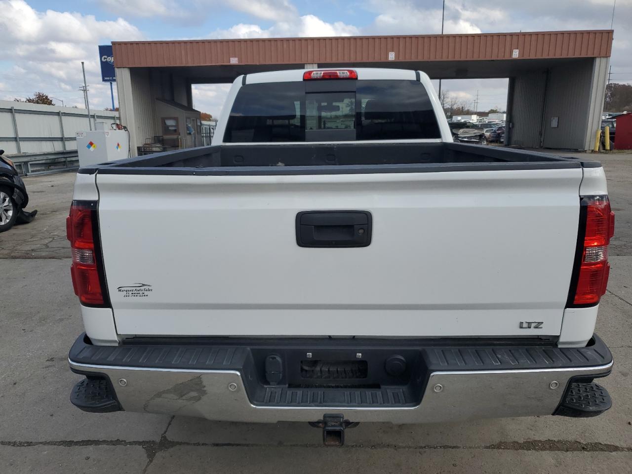 2016 GMC Sierra VIN 3GTU2MEC2GG157444 Copart auction photo, front end / side damage thumbnail 6
