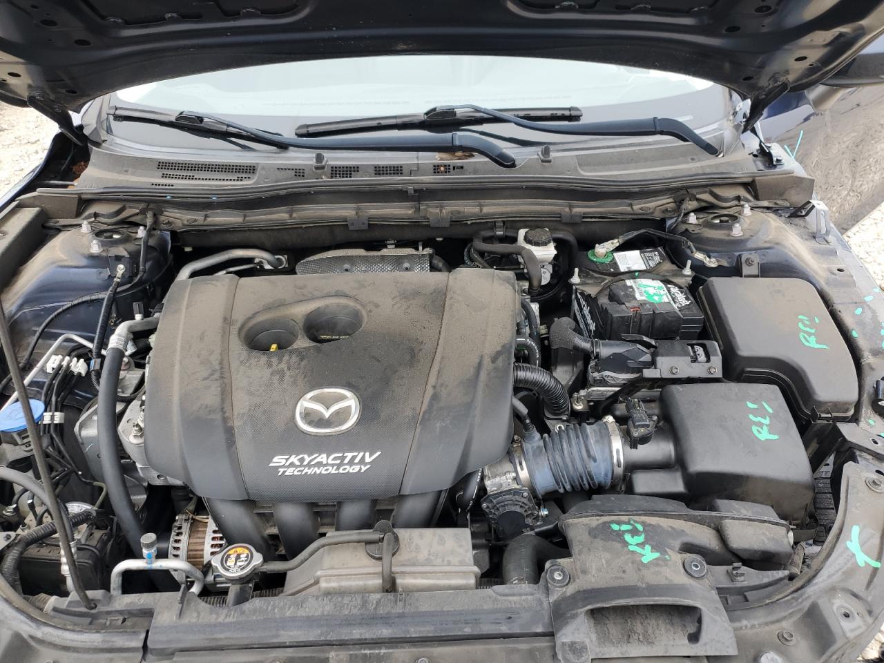 2018 Mazda 3 VIN 3MZBN1L30JM272467 Copart auction photo, front end damage thumbnail 11